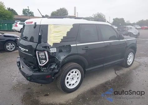 2024 Ford Bronco Sport Heritage z USA, uszkodzony, nr VIN 3FMCR9G69RRF35547